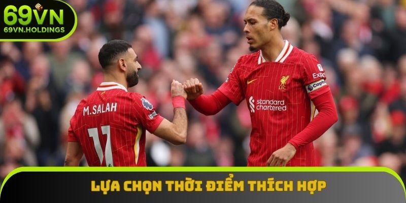 Lựa chọn thời điểm thích hợp để xuống tiền Lựa chọn thời điểm thích hợp để xuống tiền