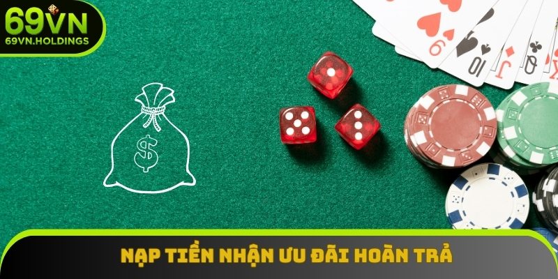 Nạp tiền 69VN nhận ưu đãi hoàn trả lên đến 0.6% Nạp tiền 69VN nhận ưu đãi hoàn trả lên đến 0.6%